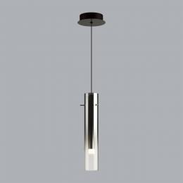 Odeon light 5062/5L PENDANT ODL24 317 черный/темн.хром/металл/стекло Подвес LED 5W 3000K SHINY  - 4 купить